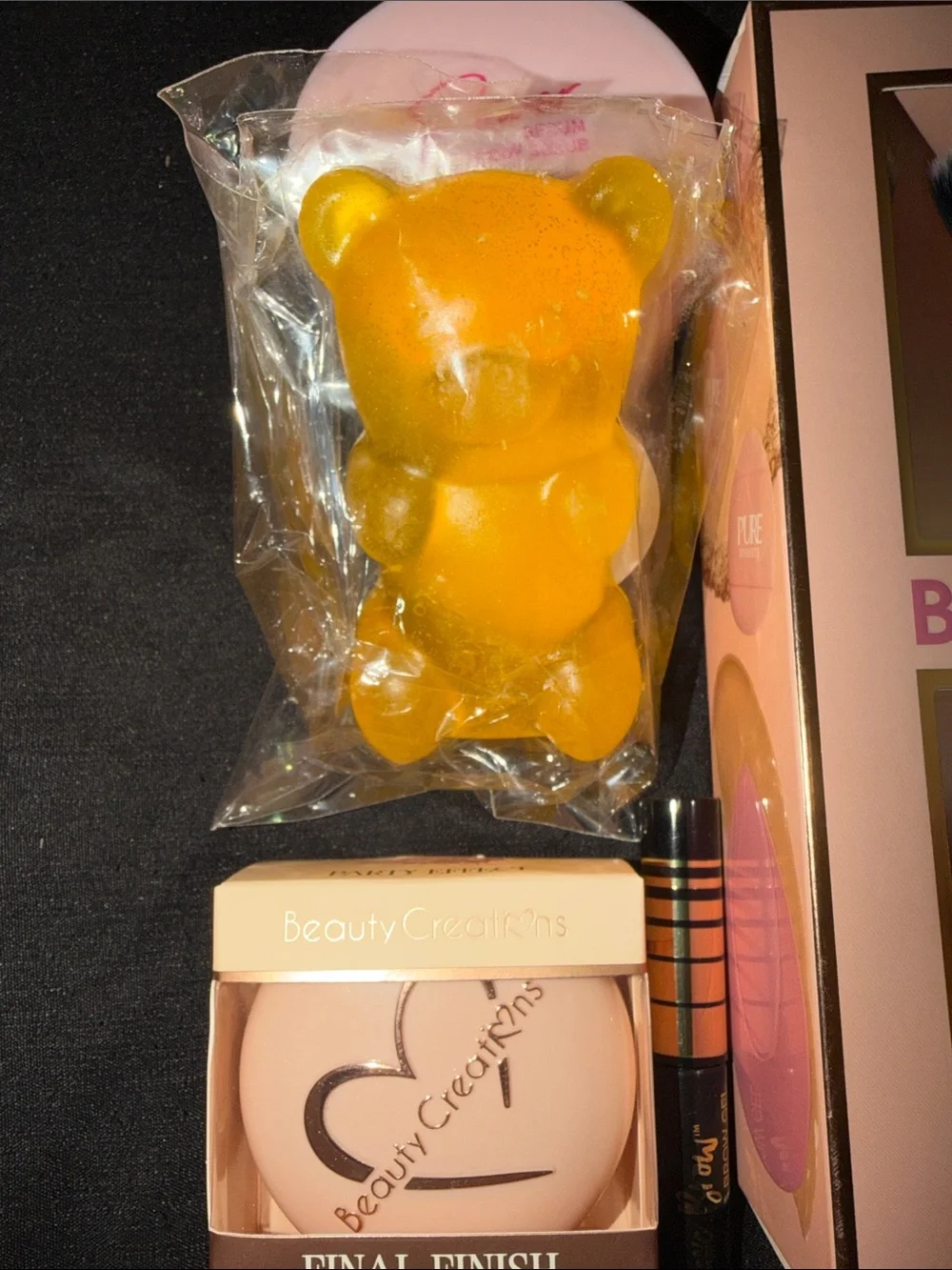 7-Pc Eye &Face Brush Set-Beauty Creations Baked Finish-Body Scrub-Brow Gel&More